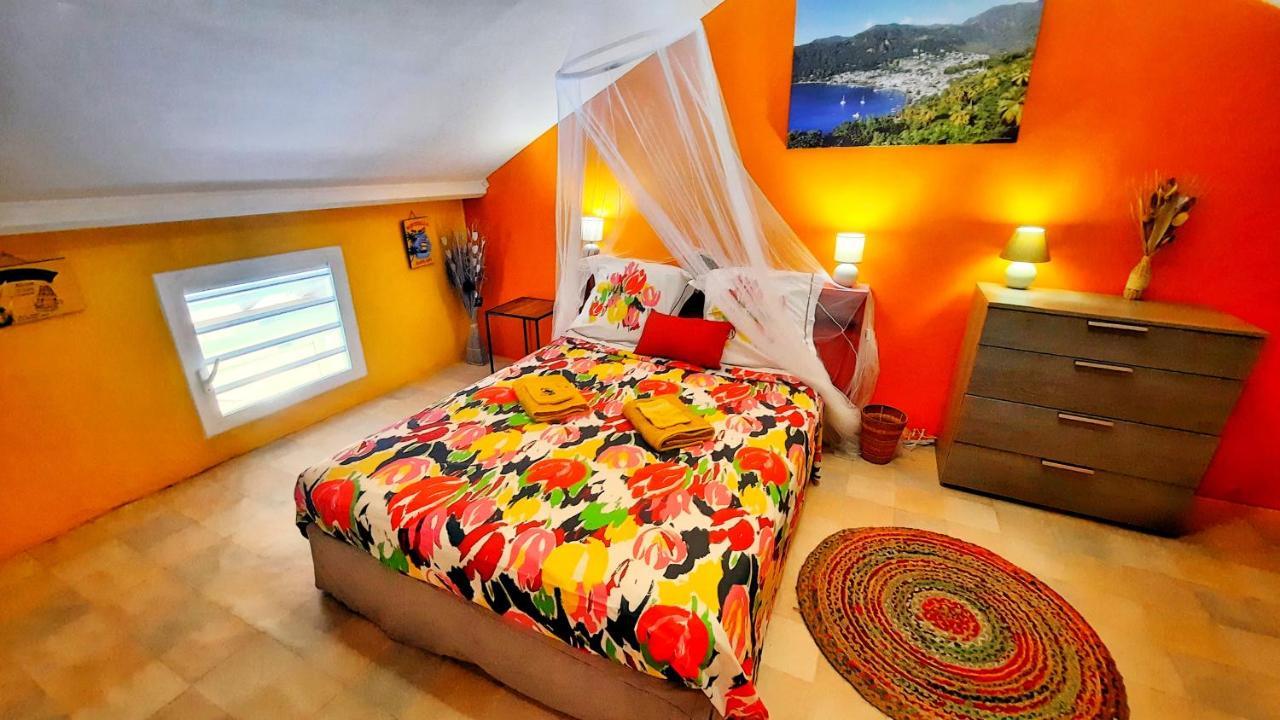 Studio T1 Bis La Belle Vue, Vue Mer, Wifi, Plage A 50M Le Moule Exterior photo